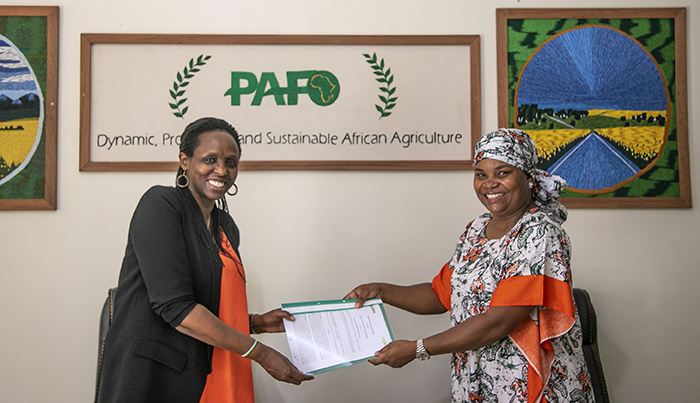 PAFO et AGRA signent un protocole d'accord pour soutenir les petits paysans PAFO et AGRA signent un protocole d’accord pour soutenir les petits paysans