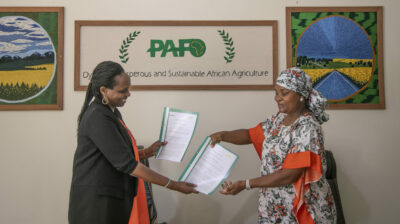 PAFO-AGRA signent un accord pour soutenir les petits paysans africains