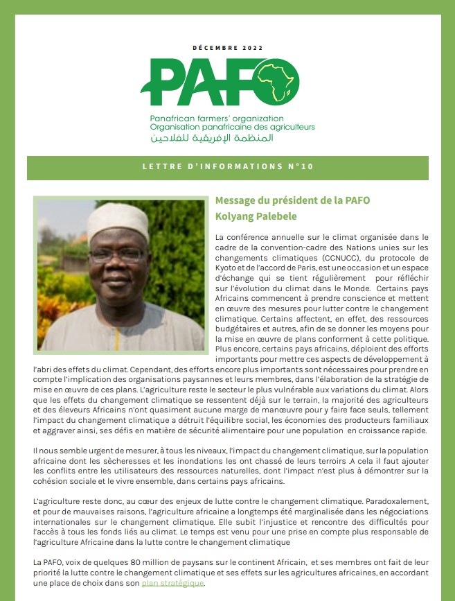 Lettre d'informations Photo NL 10 FR