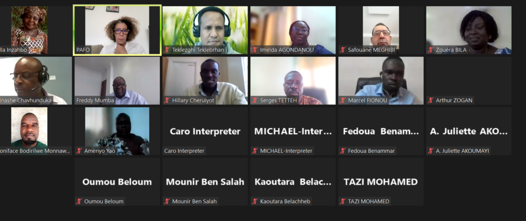 Plateforme d’échange entre OP : Sessions « Mobilisation des Ressources », modérées par l'EAFF Photo Groupe 1024x431