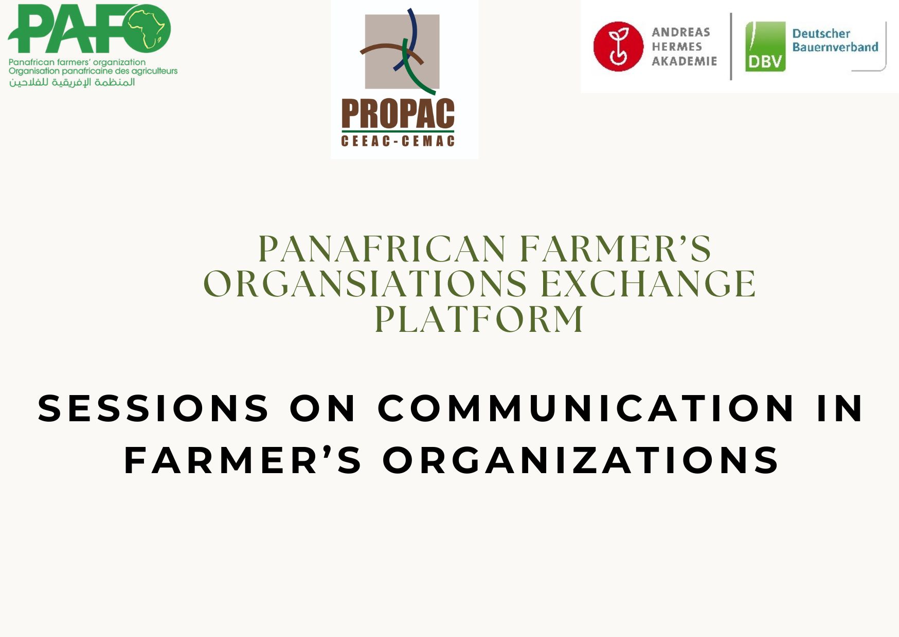 PROPAC SESSION ENGLISH