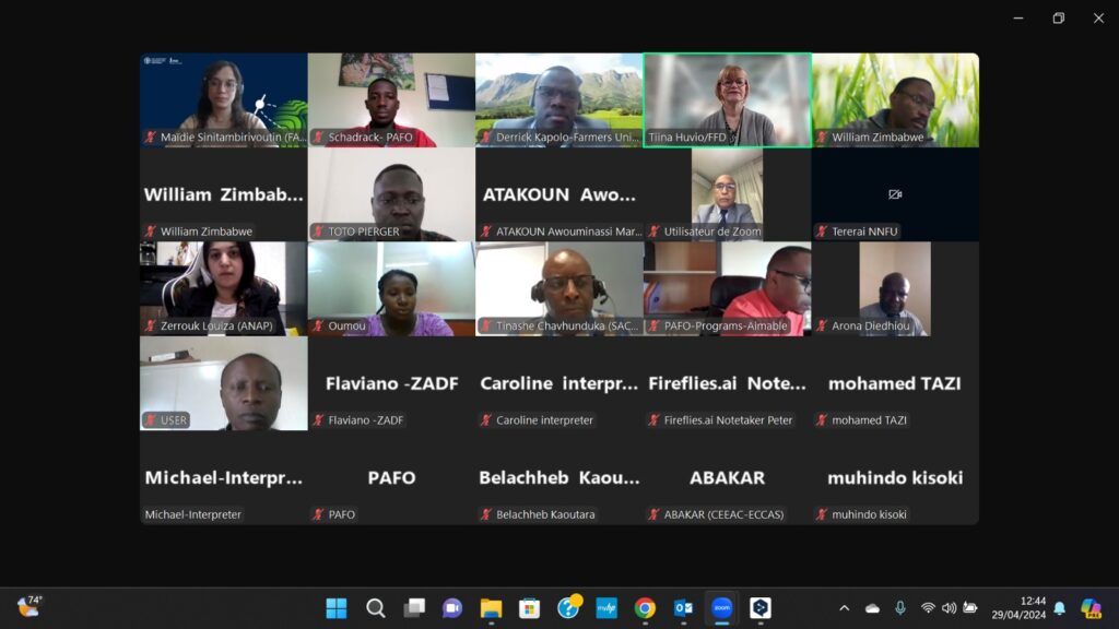 CCNUCC- 10ème Séminaire: "Contributions déterminées au niveau national (CDN) - Quels sont les avantages pour vous et votre organisation paysanne?" WhatsApp Image 2024 04 29 A 16.52.29 57bb90dd 1024x576