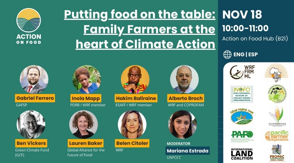 COP29 : PAFO Plaide pour un Financement Climatique Juste pour les Agriculteurs Africains Photo Cop 3